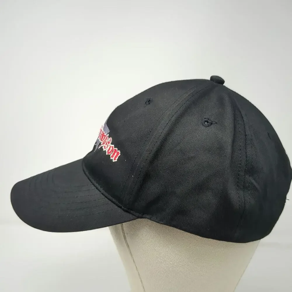 Ashlee Simpson I Am Me Tour 2005 Star Embroidered Baseball Cap Black Vintage Hat